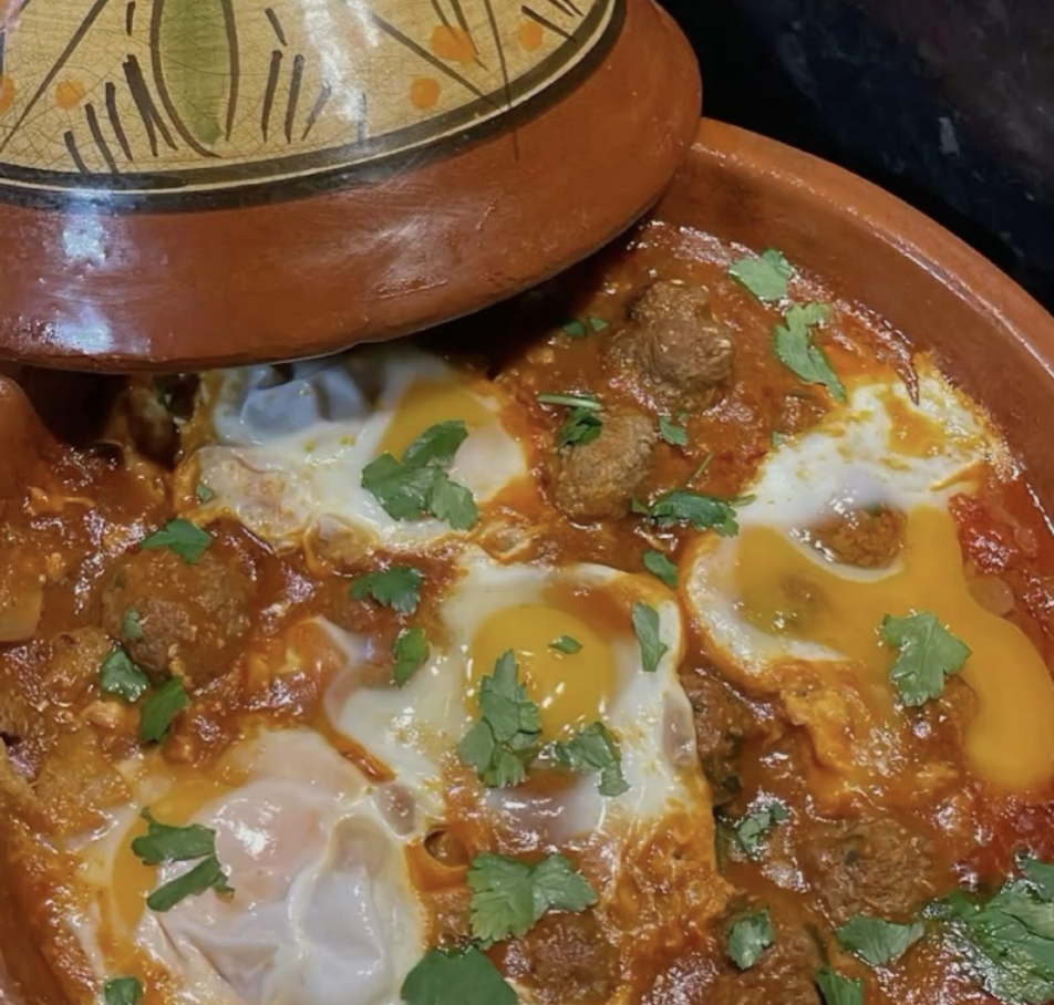 Tagine Kefta-oeufs